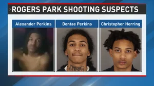 Rogers Park shooting Injures two, Search continues for third Suspect